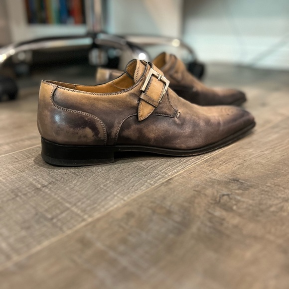 Magnanni Men’s Size 9.5 Leather Shoes - Picture 4 of 10